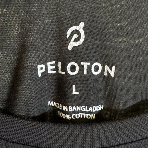 Peloton Reach 100 Short Sleeve Unisex Shirt Size L Black - Picture 5 of 7